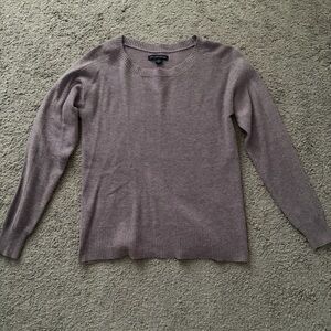 American Eagle Lavender Crew Neck Sweater